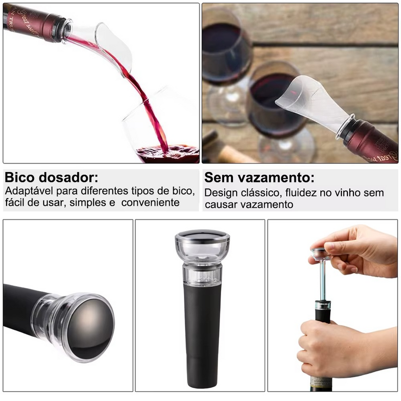 Abridor de vinho elétrico automático VinoEasy